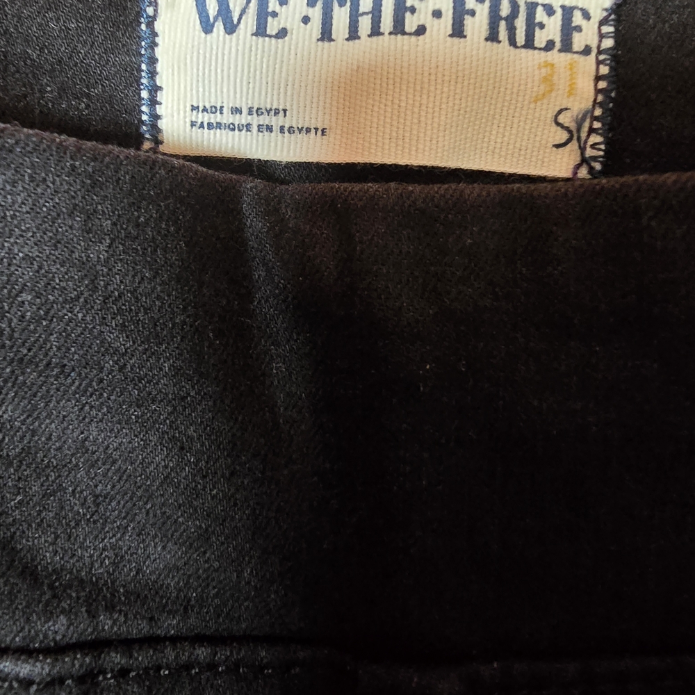 We The Free Black Boot-Cut Mid-Rise Pants - Picture 4 of 7